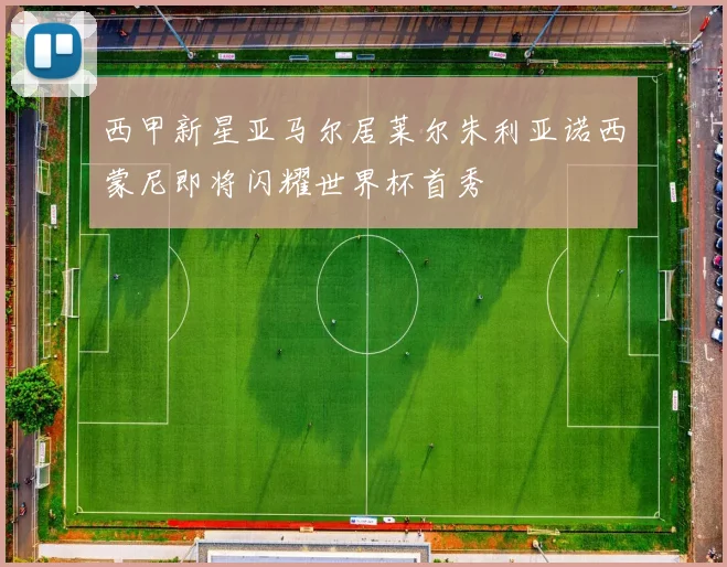 西甲新星亚马尔居莱尔朱利亚诺西蒙尼即将闪耀世界杯首秀